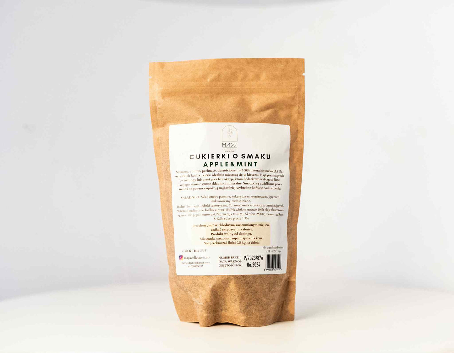 Cukierki dla koni apple mint