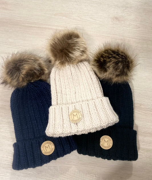 Czapka zimowa z pomponem