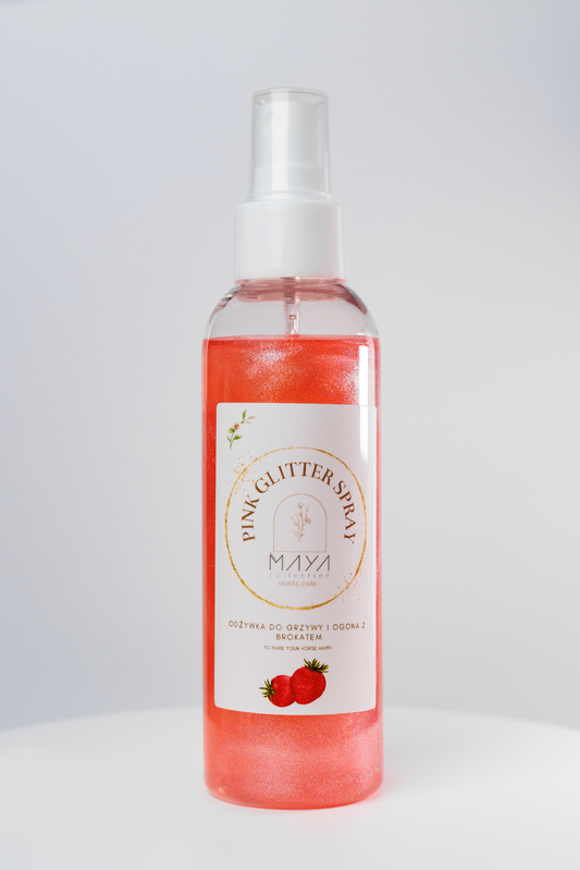 Pink Glitter Spray