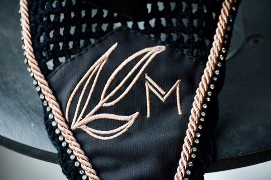 Nauszniki Crystal black