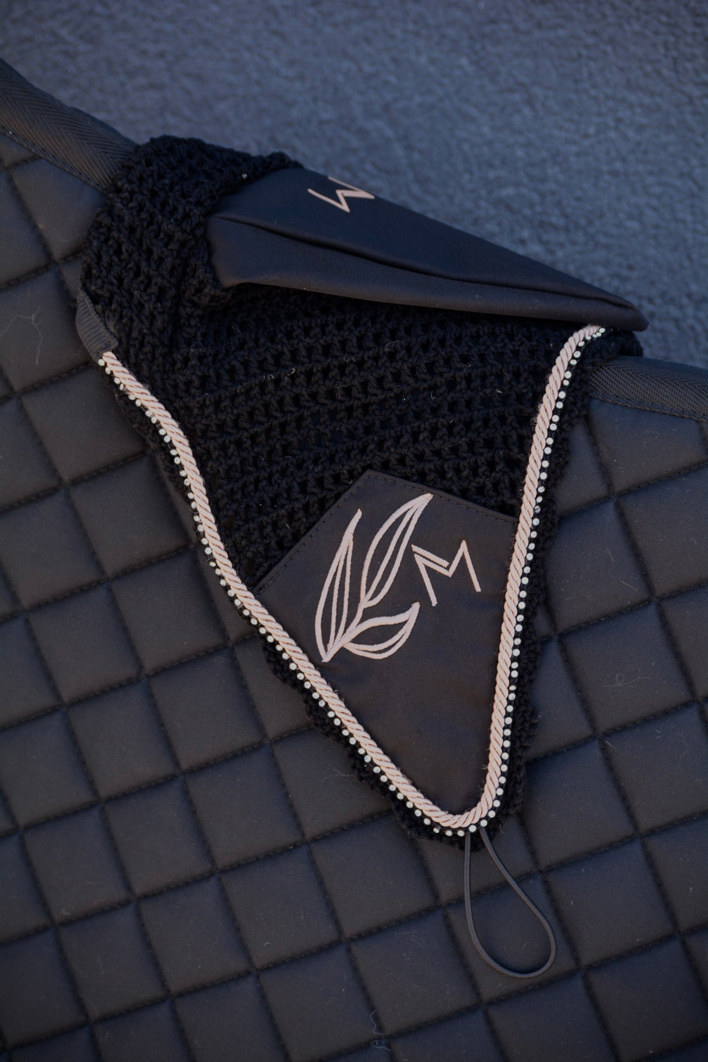 Nauszniki Crystal black