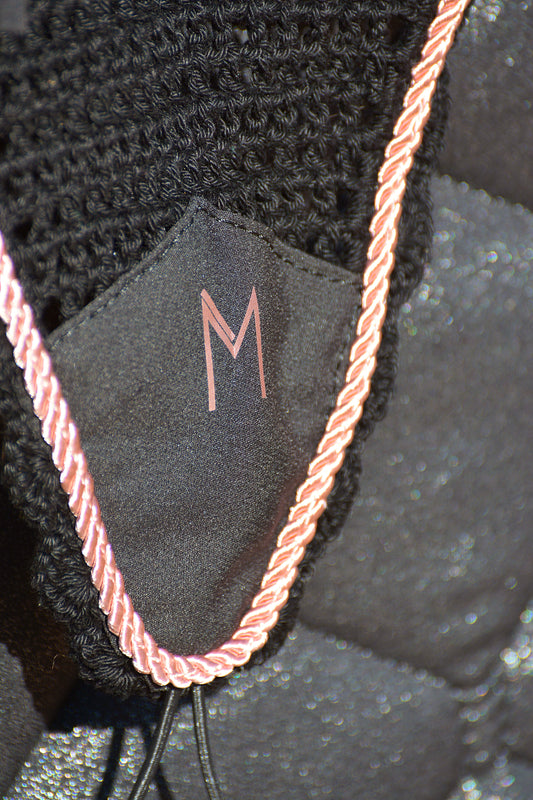 NAUSZNIKI BLACK & PINK